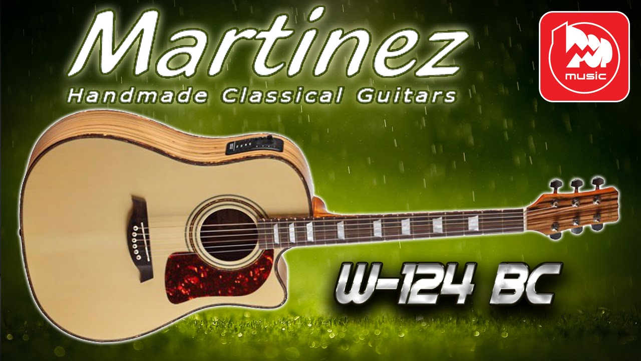 Гитара электроакустическая MARTINEZ W-124BC N