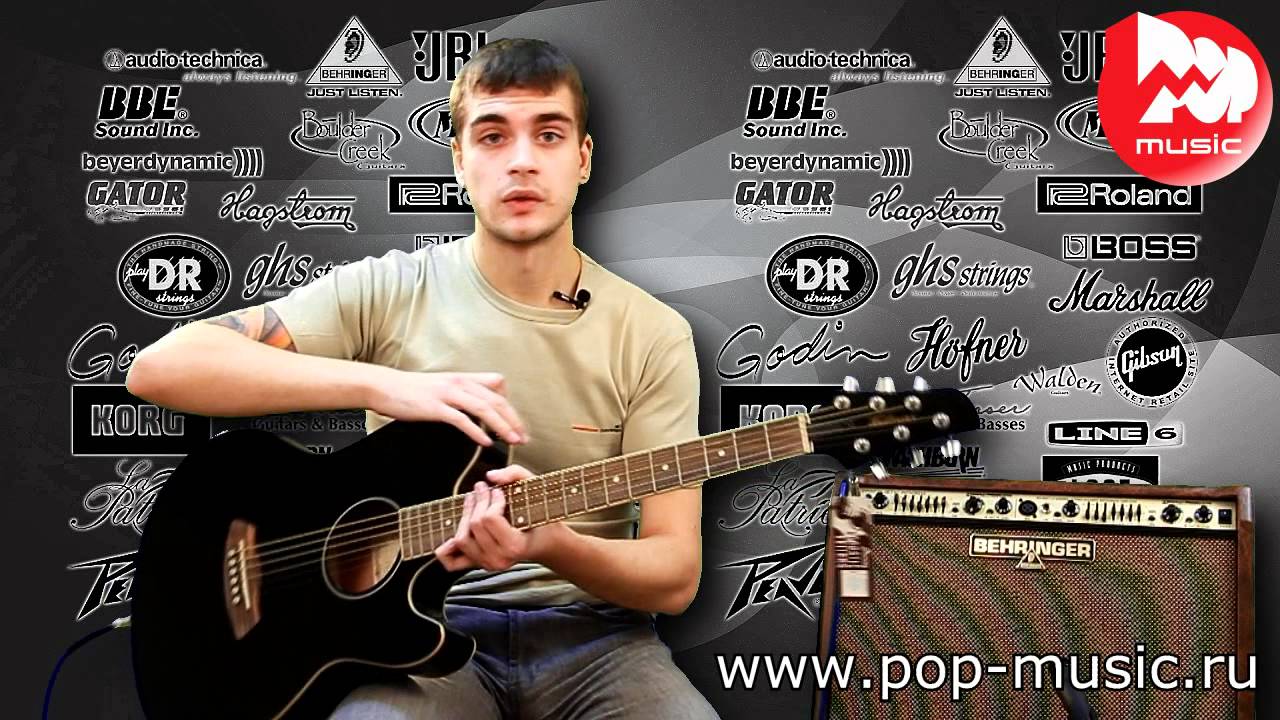 Гитара электроакустическая IBANEZ TCY10E BLACK обзор