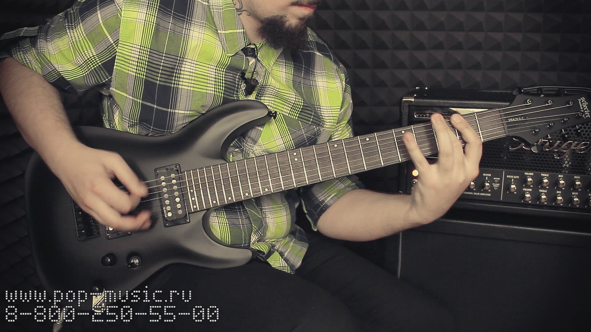 7-ми струнная электрогитара SCHECTER STEALTH C-7