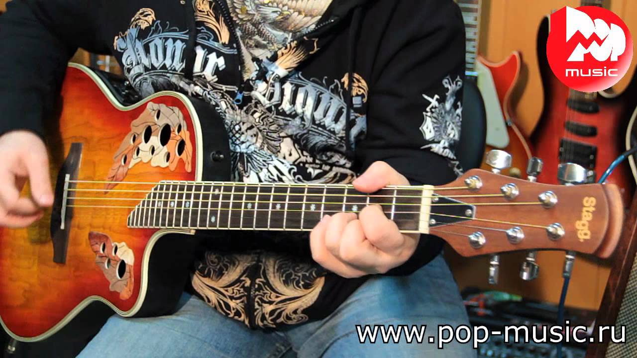 Гитара электроакустическая STAGG A2006-сS
